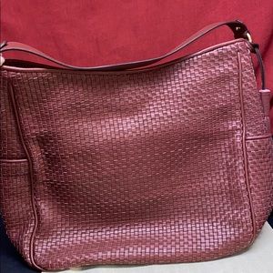 NWT Cole Haan Gabriella Soft Weave Bucket Tote